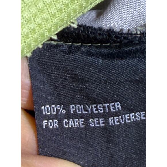 Marker Women Medium Green Black Zip Front Long Sleeve Lightweight Cycling Jacket - Picture 6 of 11